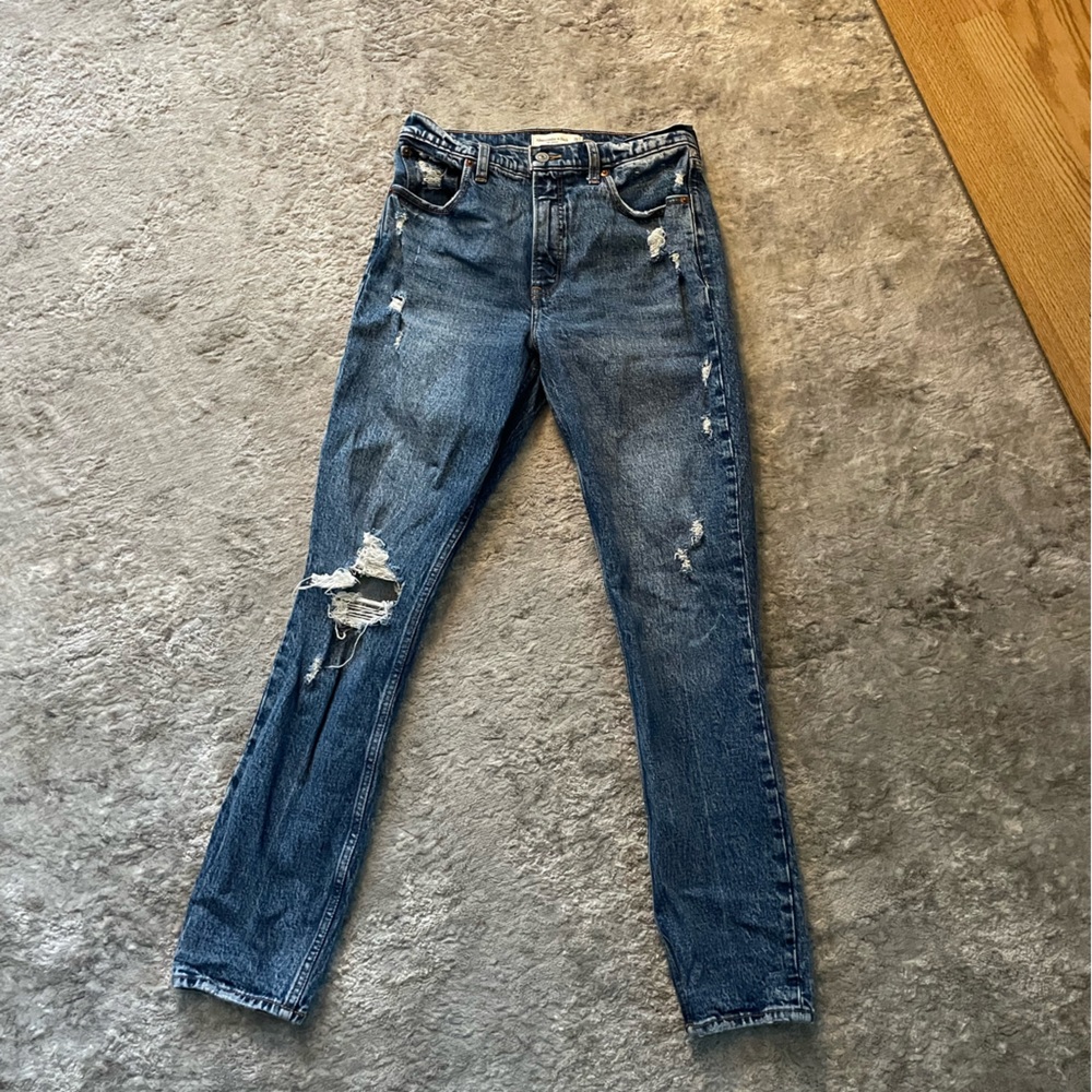 Abercrombie high rise jeans